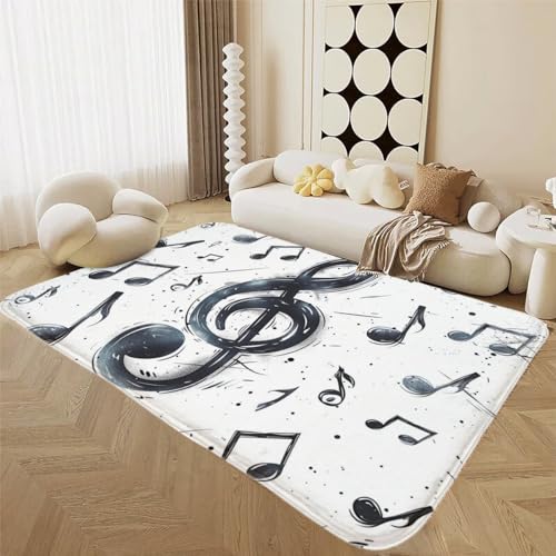 Tapete decorativo 24x36 pulgadas theme musical miniatura 4