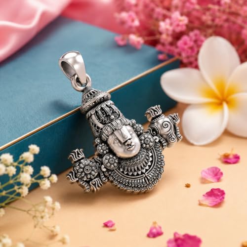 Image of Hanuman Locket for Men & Women | Spiritual Religious Pendant with Chain | Bajrangbali Hanuman Ji Kavach for Protection, Strength, Positive Energy & Devotional Wear Unisex