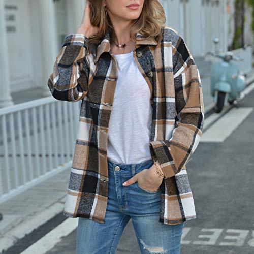 Chaqueta de forro polar manga larga mujer deportiva casual con cremallera chaqueta marrón grande 4