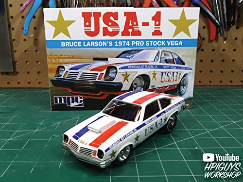 MPC Bruce Larson USA/1 Pro Stock Vega Kit 1:25 miniatura 5