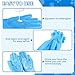 IDQQUQQ 2PCS Dog Washing Gloves and Dog Shampoo Brush, Dog Bath Brush That can add Dog Shampoo, Dog Bath Supplies Dog and Cat Bath Set
