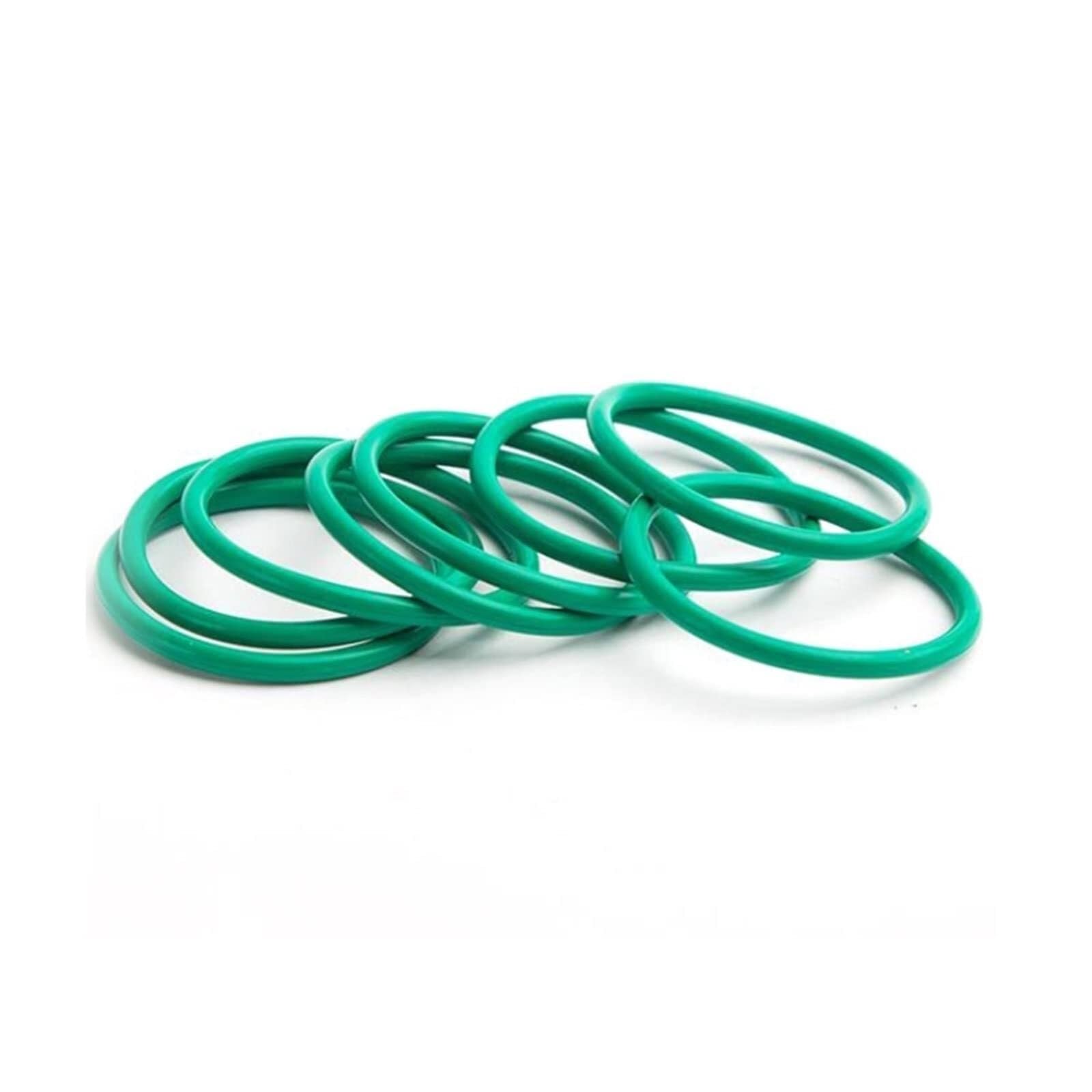 Joint torique CS 2.2mm FKM, joint torique en caoutchouc fluoré, rondelle d'étanchéité mécanique, bague d'étanchéité OD 24mm - 80mm, 10 pièces dans un paquet,Matériau Fiable(OD 66MM-2.2MM)