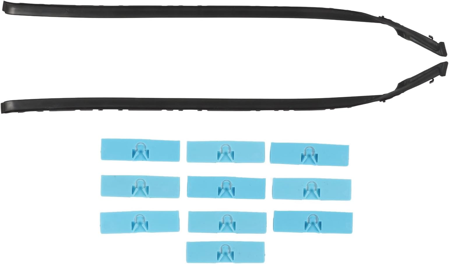 Moulding Kit, Driver and Passenger Side Moulding Kit for IS250 IS350 IS F, 2PCS 75551 53020 75552 53020 Roof Drip Moulding Kit, Easy Installation