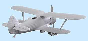 ICM 1/32 ポリカルポフ I-153 チャイカ w/パイロット&地上員 ICM 1/32 ポリカルポフ I-153 チャイカ w/パイロット&地上員