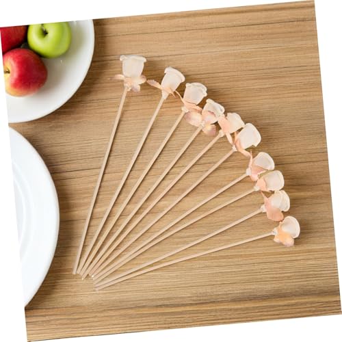 Bâtonnets de diffuseur rotin à motifs floraux pour une douceur printanière à la maison