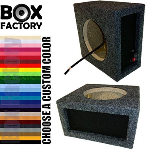 6.5" Speaker Box Enclosure 6 1/2" Car Speaker Box Mid 5.625" Inside Diameter