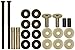 ACDelco Professional 45G2015 Front Suspension Stabilizer Bar Link Kit with Hardware