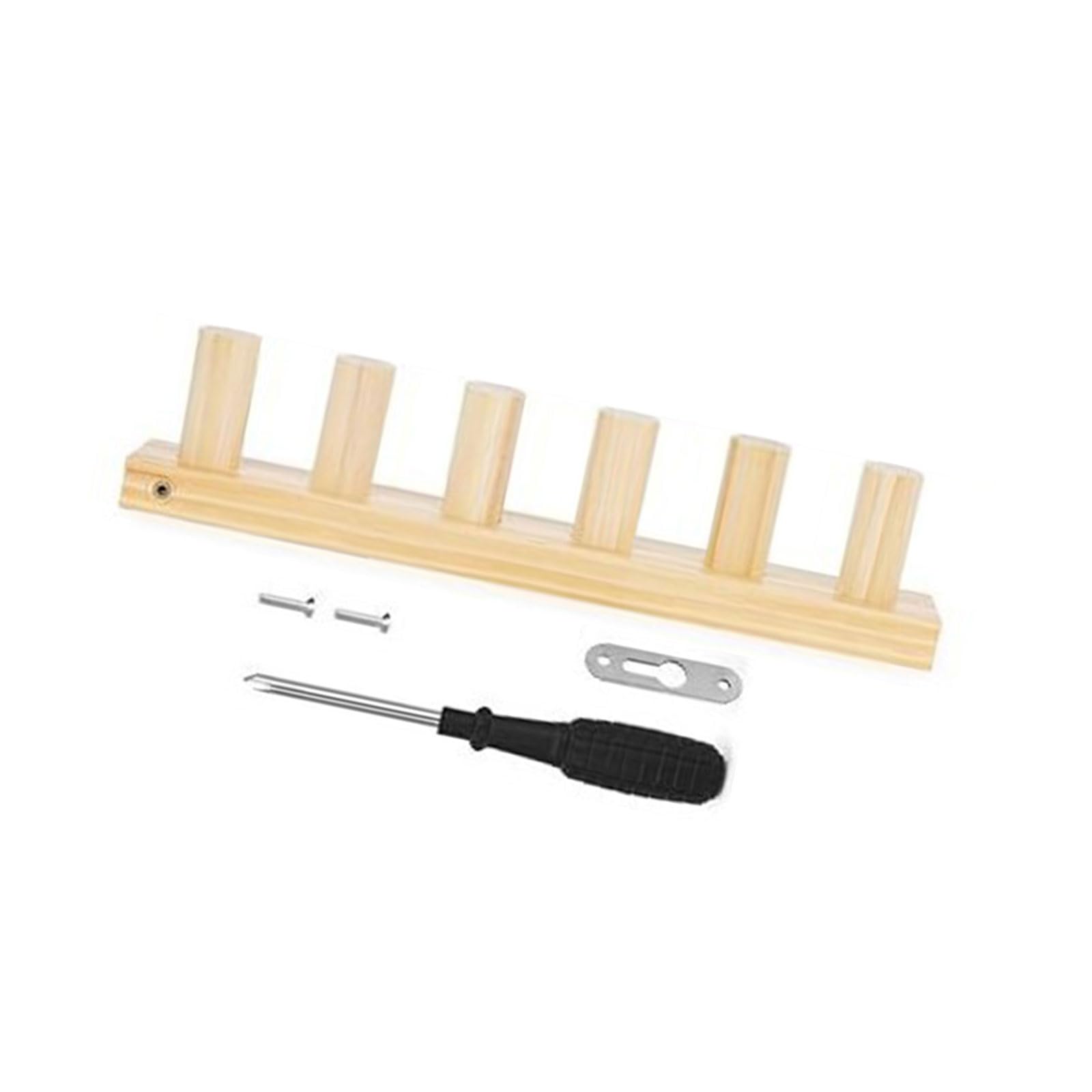 HDOYTXXM Multifunctional Wooden Knitting Tool Easy Assembly for Weaving Crocheting Knitting Blankets Sweaters Shawls Towels Hat Sweater Tool