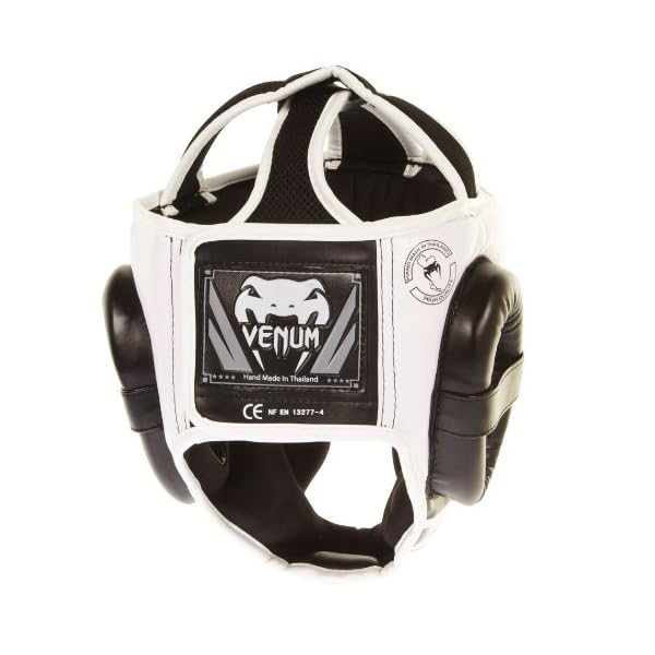 Venum-Challenger-20-Headgear Venum Challenger 2.0 Headgear, Black/White