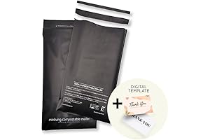 EcoPackables Eco-Friendly Compostable Biodegradable Mailers