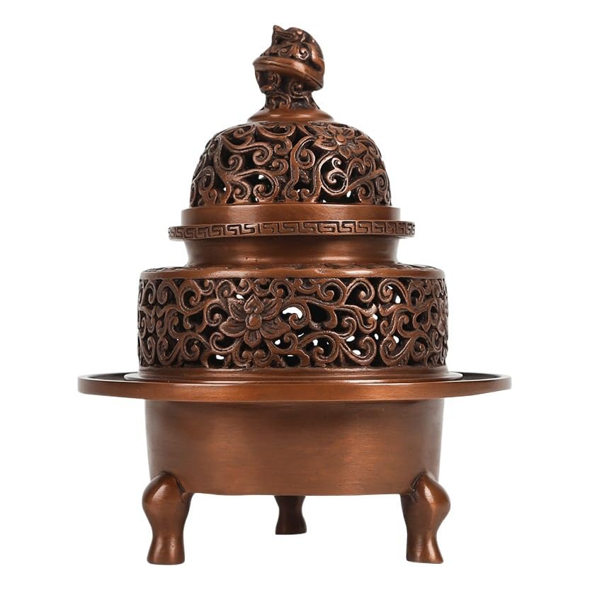 Incense Holder Incense Stick Stand Copper Incense Burner Ornaments Crafts Aromatherapy Burner Tripod Burner Incense Products Incense Burner