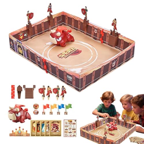 Juegos de Mesa Familiares | Juego Familiar De Toros | Juguete