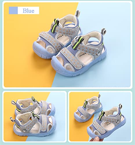 Toddler Boys Summer Sandals Girls Sport Sandals Kids Closed-Toe Outdoor Athletic Strap Beach Water Shoes3