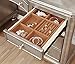 Coaster Furniture Bling Game Modern Glam 7 Drawer Makeup Vanity Desk with Drawers Felt Lined Jewelry Storage Metallic Platinum Silver Chrome 204187