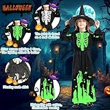 Zoom IMG-2 sacbrzz costume strega bambina fosforescente Zoom IMG-2 sacbrzz costume strega bambina fosforescente
