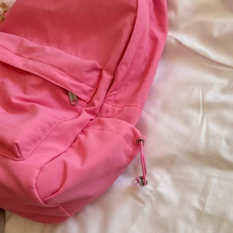 Y2k Backpack Pink Backpack Aesthetic Korean Backpack Y2k Supplies Aesthetic Supplies College (pink)3