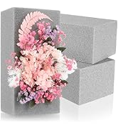 3 x flower arrangements - dried flowers floral foam - sponge for crafting.