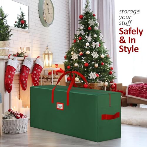 Stockage d'arbre de Noël en toile robuste imperméable haute capacité - 3