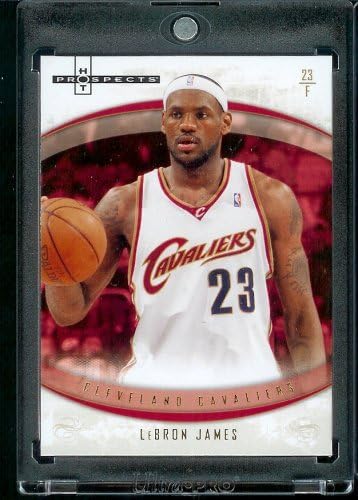 2007 Fleer Hot Prospects Basketball Card (2007-08) #5 LeBron James