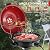 Outvita Indoor/Outdoor Electric Grill, 1600W Portable Removable Stand Grill with Double Layer Design for BBQ, Patio & Backyard (Red)