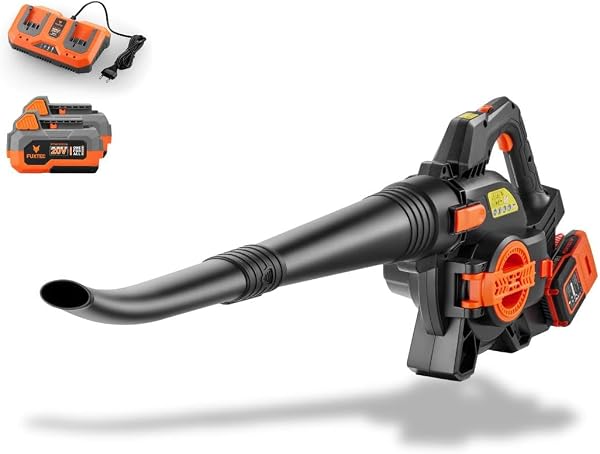 Souffleur aspirateur de feuilles sur batterie 40 V, 2 en 1, aspiration 685 m³/h, sac collecteur