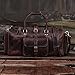 Duffle Bag For Men and Women, 28 Inch Vintage Buffalo Leather Travel Duffle Bag, Genuine Carry On Overnight Bag, Weekender Gym Bag with Shoulder Strap, Carry on Luggage Bags
