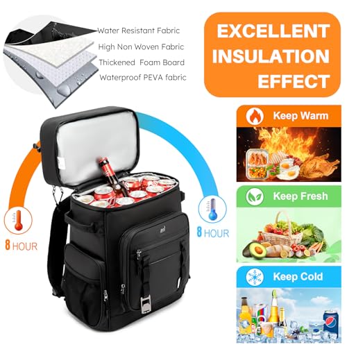 NOL 32L Dual-Compartment Cooler Backpack