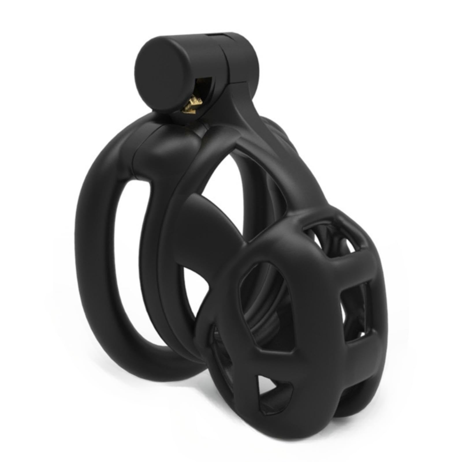 WOLWES Gabbia Fitness Multifunzionale da Uomo con Set di Serrature Traspirante A39 (S)