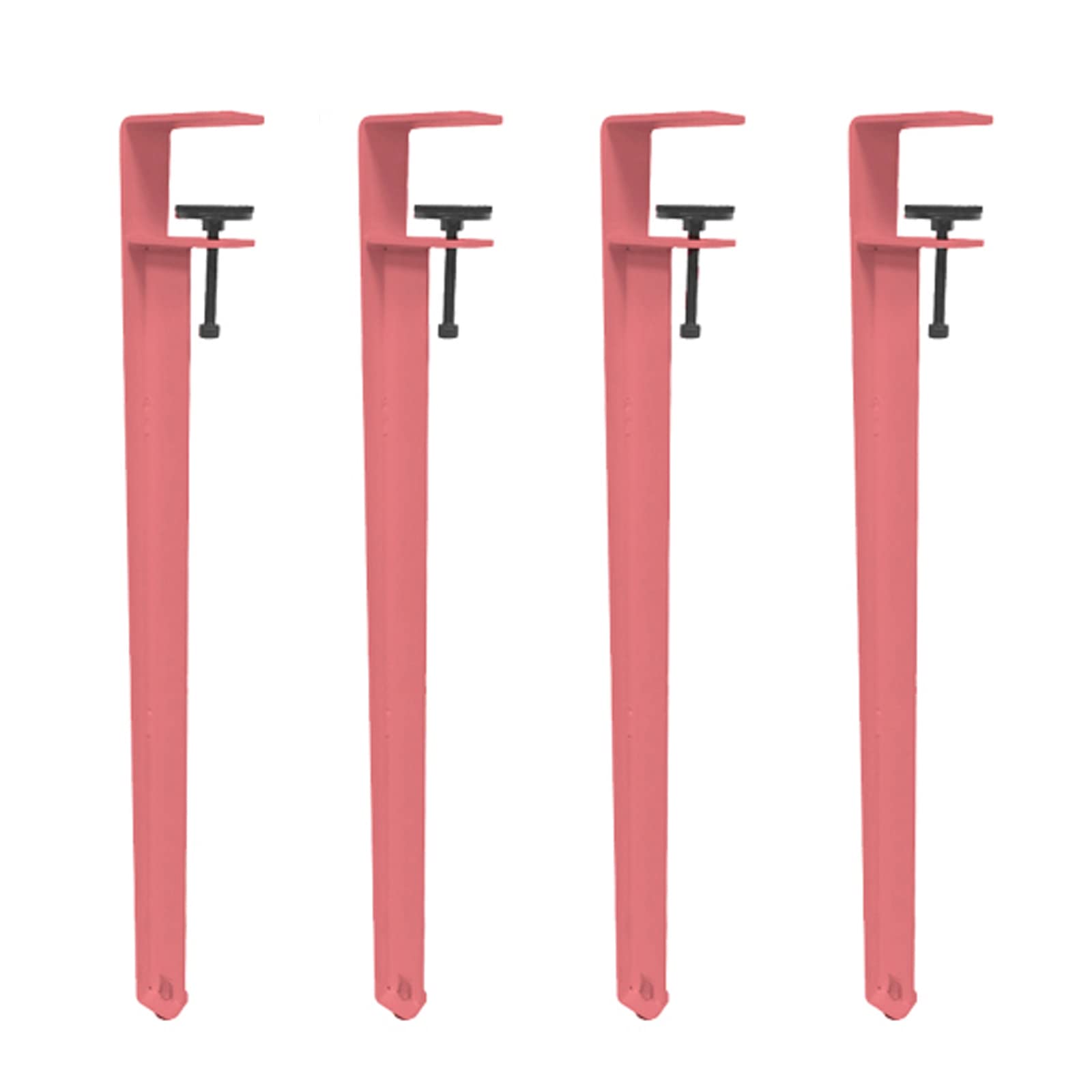 Pieds de meuble réglables en F 71 cm pour table de travail et bar