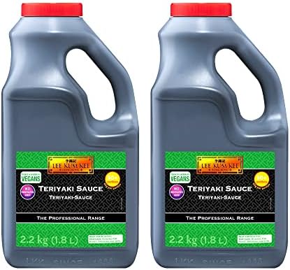 Lee Kum Kee Teriyaki Sauce, Professional Range Bulk Size, Vegan, 2.2 kg (Pack of 2)