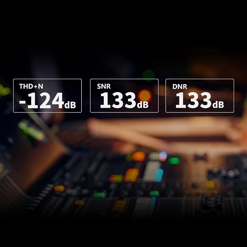 EverSolo DAC-Z8 Digitális-Analóg Átalakító - MQA Dekóder, ES9038Pro DAC, DSD512, Bluetooth 5.0 aptX HD, Fejhallgató Erősítő