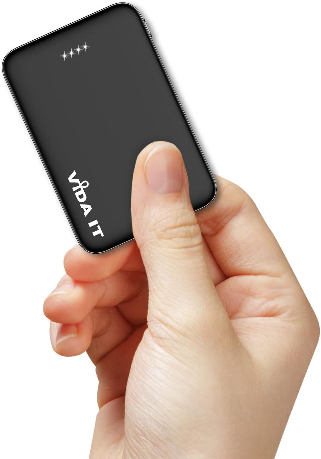 Small Power Bank for Heated Vest Scarf Jacket 5V 2A External Battery Pack Portable Charger for iPhone 7 8 X Samsung Galaxy S8 S9 S10 Huawei Android Mobile Phone, 5000mAh Mini USB Power Pack