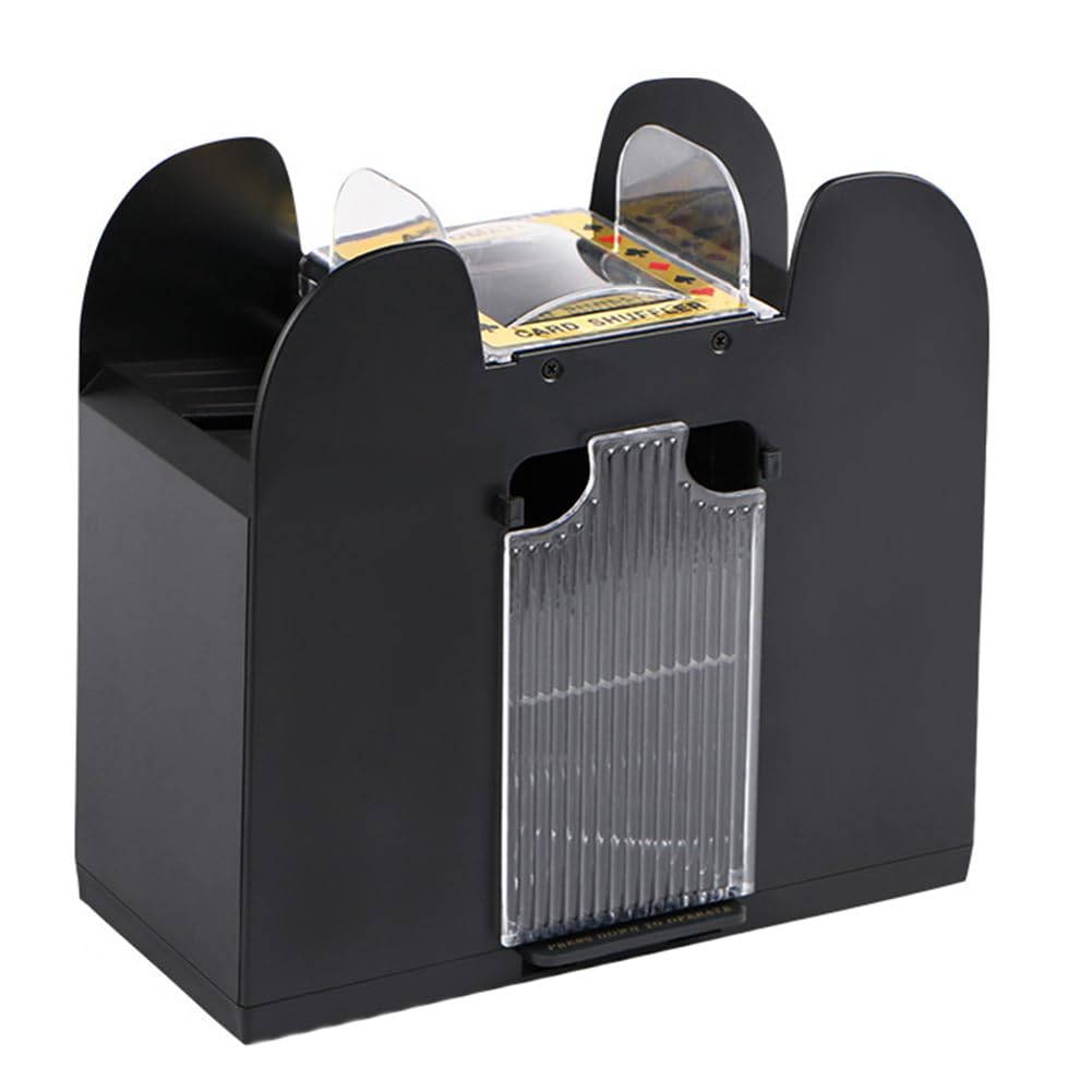 Amazon | Yirdapall 自動カードシャッフラー 2/4/6デッキ 電動