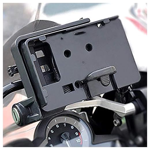 Urben Life Smartphone hållare för motorcykel, motorcykel mobilhållare universal med USB-laddare för BMW R1200GS F700 800GS CRF1000 Honda Africa Twin CRF1000L 2016 motorcykel