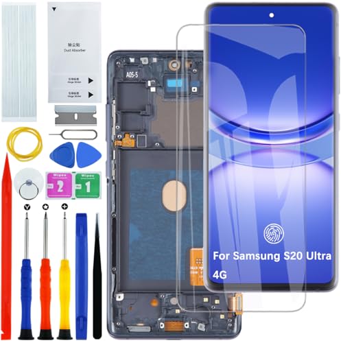 Écran OLED pour Samsung S20 Ultra pour regarder vos vidéos sur un afficheur incurvé net