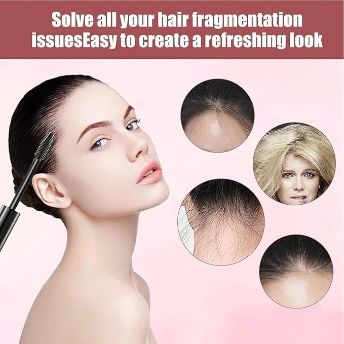 GLITZEN Hair Styling Stick - 18ml Long-Lasting Non-Greasy Hair Gel Stick | Moisturizing Hair Mascara for Flyaways, Hair Wax Stick for Hair, Non-Sticky Fly Away Hair Tamer for Ladies, Girls (Pack of 1) 3
