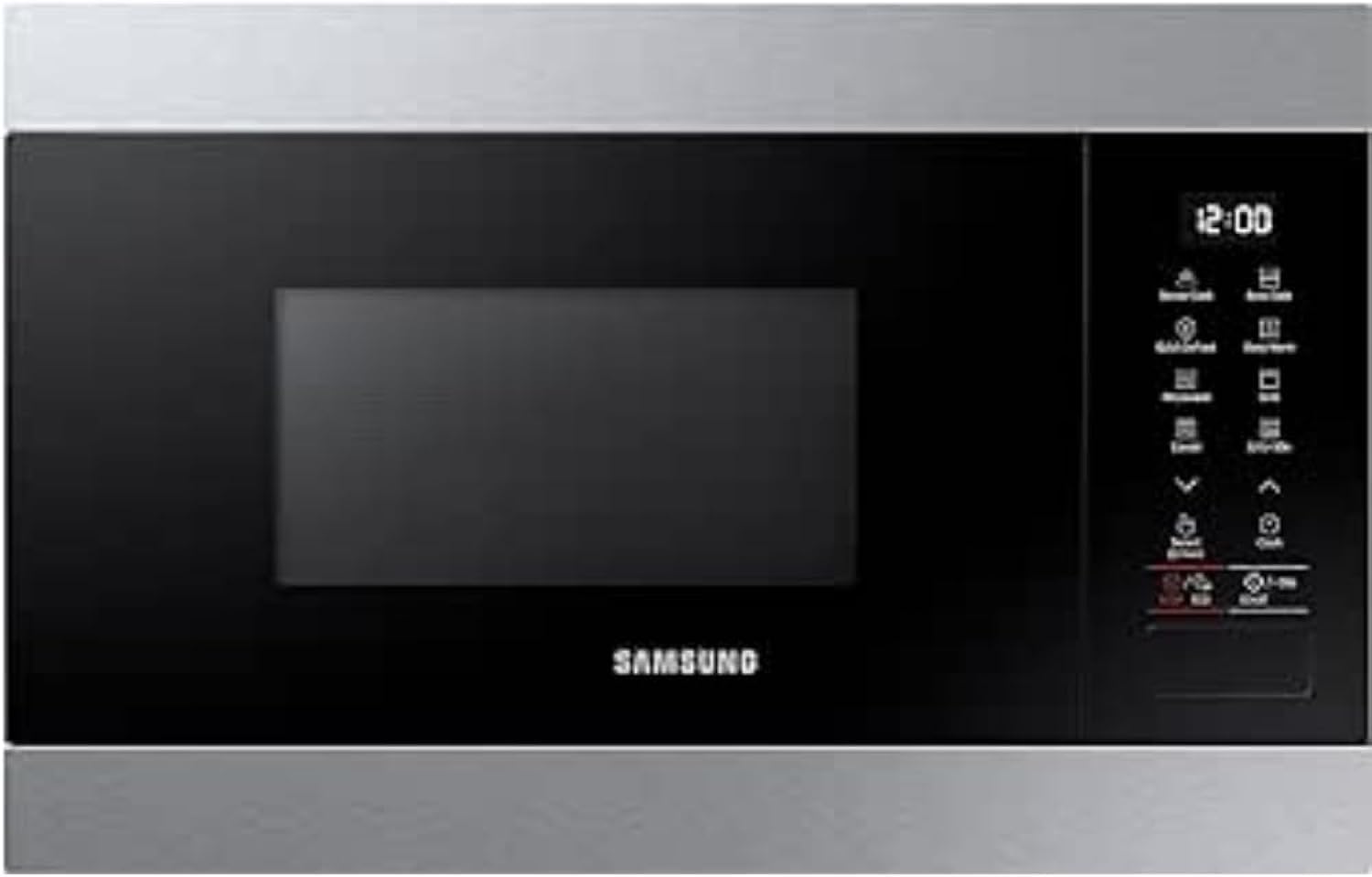 Samsung Built In Microwave, 850W, Capacity: 22 Litre, Colour: Silver, MG22M8274AT