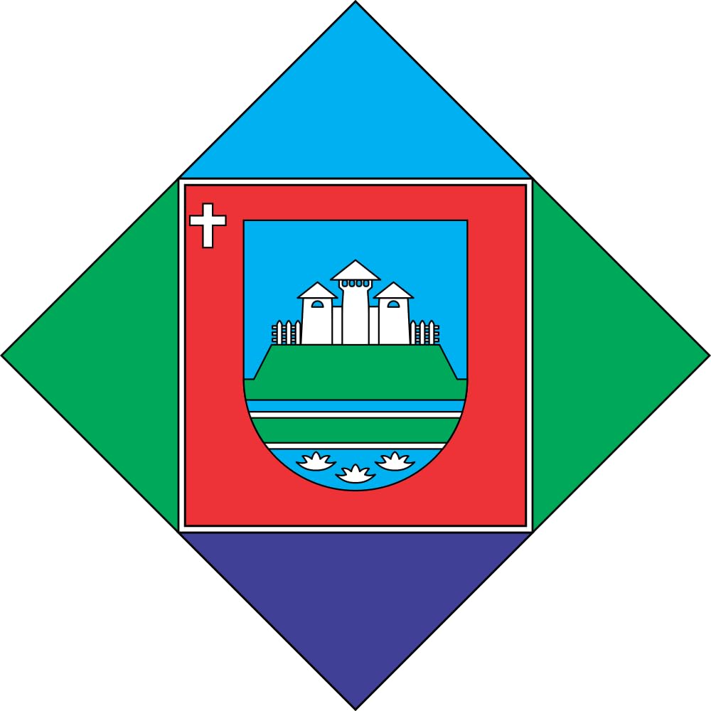 Drapeau Large Kamin-Kashyrskyi - Édition Prestige aux Finitions Couture et Couleurs Éclatantes