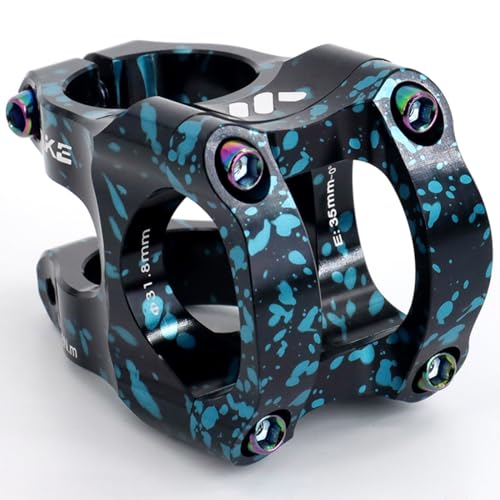 Potence de vélo de montagne 35mm FOMTOR courte 0° pour un contrôle maximal