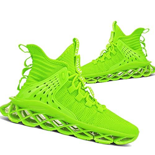 Image of Hello MrLin Men's Running Shoes Non Slip Athletic Tennis Walking Blade Type Sneakers Hip Hop