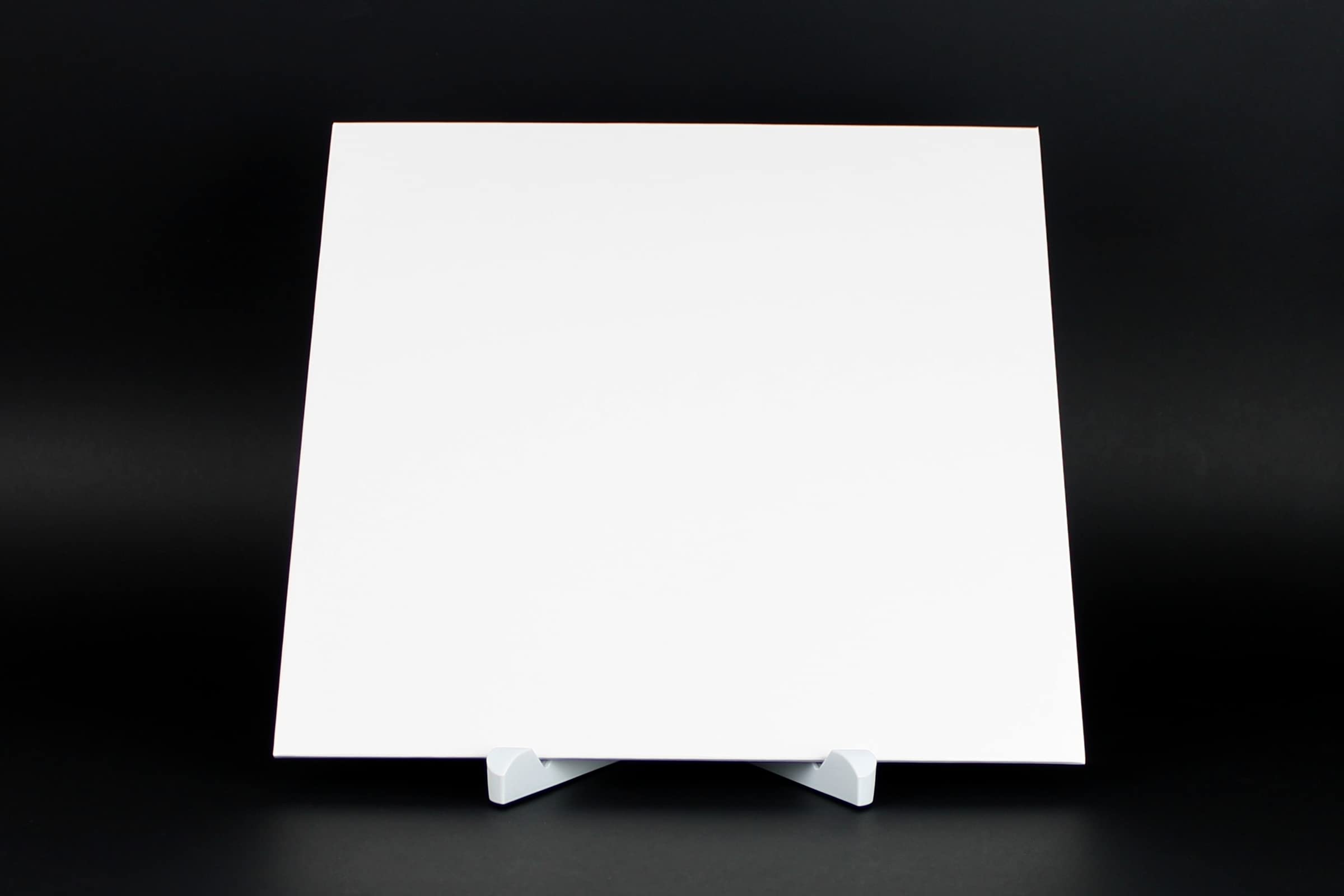 MC DAISON compatibile con We'lite Copertina Busta Esterna Intera Professionale in cartoncino Bianco per Dischi LP 33 Giri 12" Maxi Single (vinili diam. 30 cm)