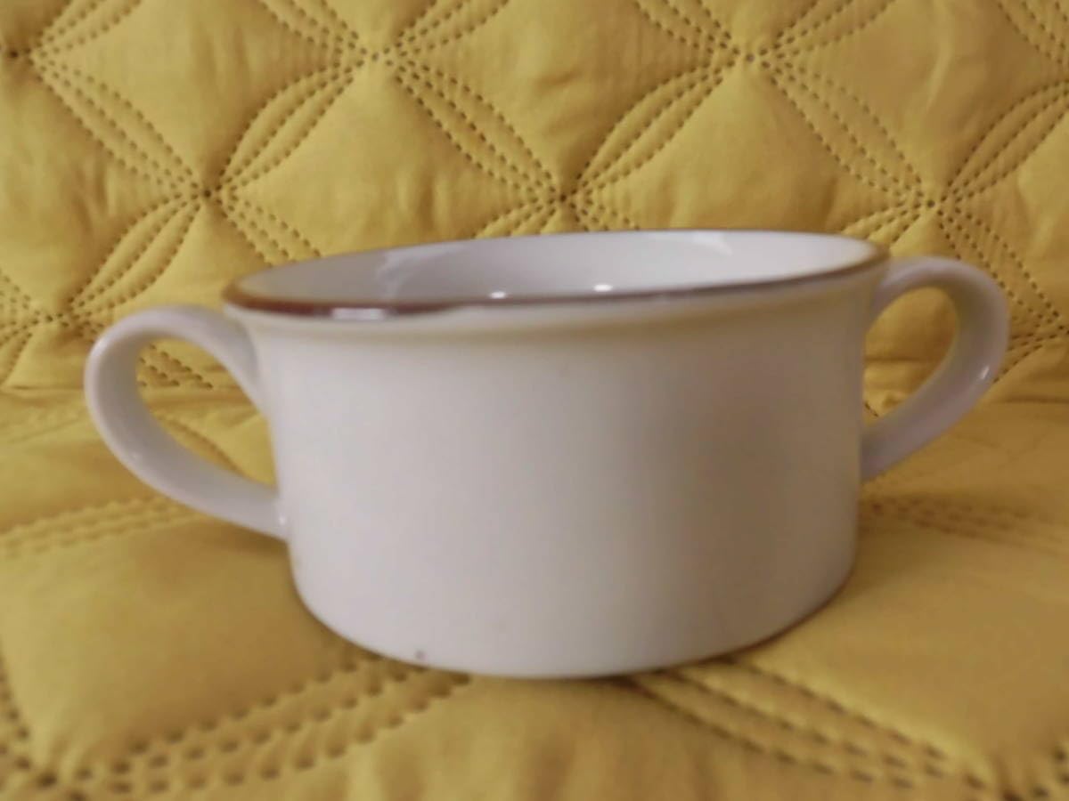 Amazon.co.jp: ミスド スープカップ 陶器製/ミスタードーナツ