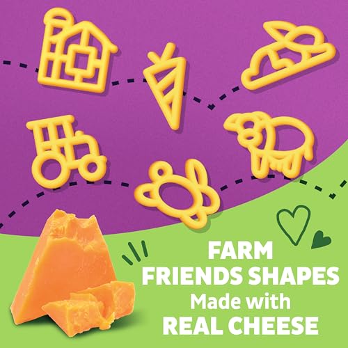 Image of Annie's Farm Friends and Cheddar, Made with Real Cheese and Organic Pasta, 6 oz (Pack of 12)