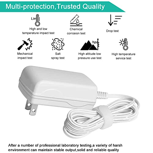 Hky 24V 0.5A Essential Oil Diffuser Aromatherapy Humidifier Power Adapter Cord For Purespa, Doterra,Young Living Dewdrop Rainstone Diffuser, Aroma,Innogear, Asakuki, Victsing,Natrogix, Luscreal Ect #TOP4
