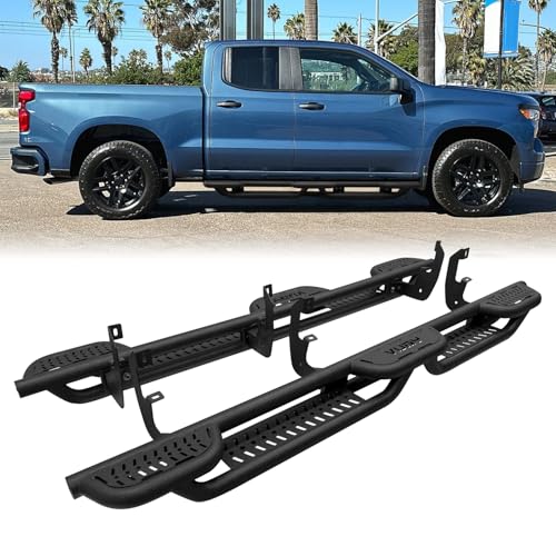 Estribos laterales para Chevy Silverado/GMC Sierra 2019-2025 miniatura 1