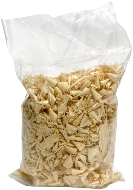 Prime Retreat Pine Kindling Wood Chips, 1 Gallon Bag, Pine Fire Starting Shavings for Fire Pits and Indoor Fireplaces, Easy Lighting Wood Kindling for Logs, Campfires, and Evening Fires