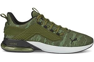 Puma Men's Cell Rapid Running Shoes in Vibrant Green