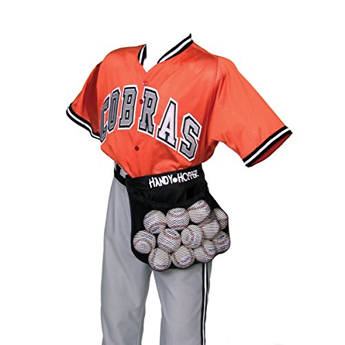 OnCourt OffCourt Handy Hopper – Stores Balls Easily / Fits Around Any Waist / 36 Tennis Ball Capacity