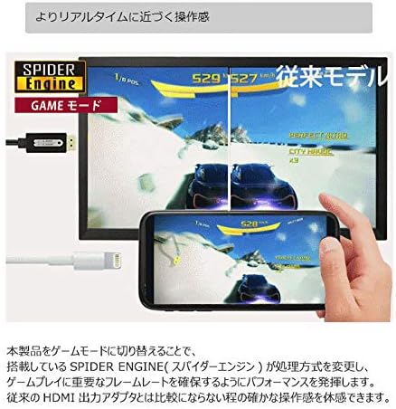 Amazon Co Jp Area Iphone Ipadの映像 音声をtvに出力 Hdmi 映像出力アダプター 高精細 フルhd解像度 モード切り替え機能搭載 音声 映像 変換ケーブル Youtube スマホゲーム Sd Liha 02 家電 カメラ