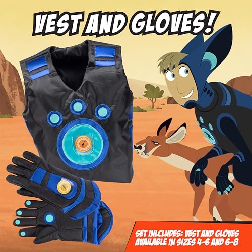 Disfraz Wild Kratts Creature Power Martin Talla Large 6-8X miniatura 3